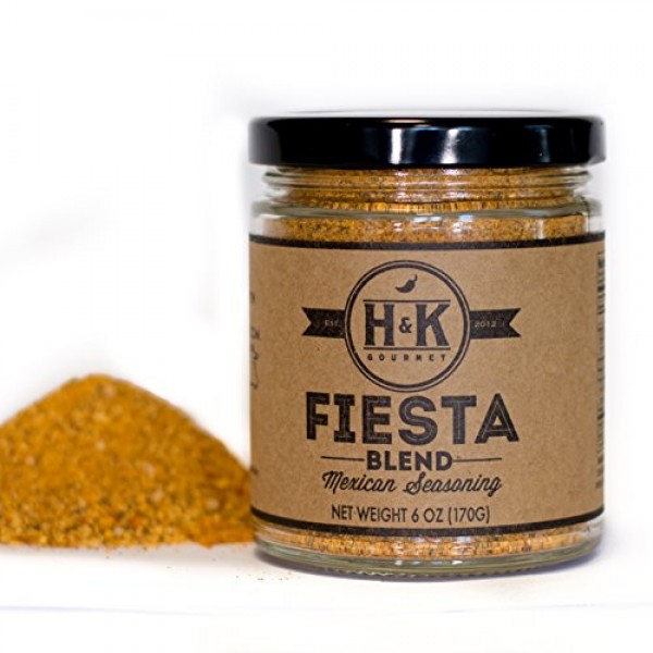 H&K Gourmet Fiesta Blend Mexican Seasoning, 6 oz.