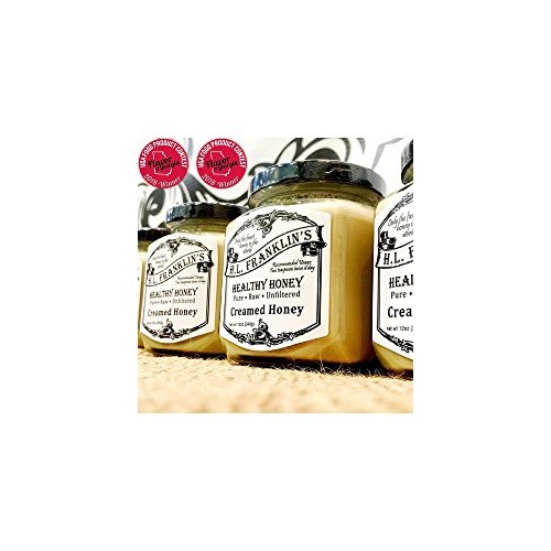 H.L. Franklins Healthy Honey, Creamed Honey 12Oz