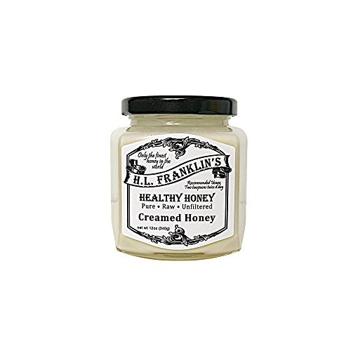 H.L. Franklins Healthy Honey, Creamed Honey 12Oz