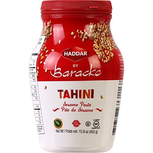 Haddar By Baracke 100% Pure Ground Sesame Tahini 15.9Oz Jar 1 P