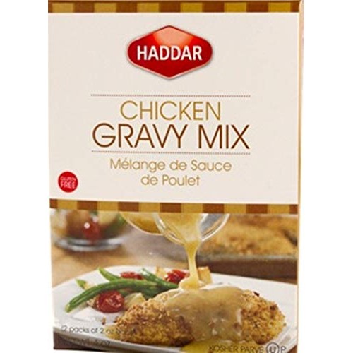 Haddar Chicken Gravy Mix Gluten Free Kosher For Passover 4 Oz. P