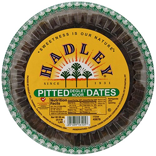 Hadley Date Gardens Pitted Dates 3.5 Lbs Deglet Noor