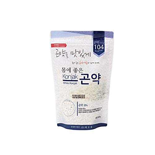 Konjakdevils-Tongue Rice 300G, Low Calorie, Korea