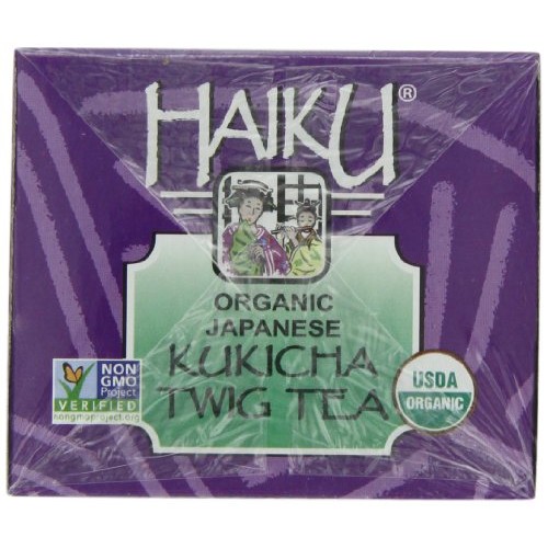 Haiku Japanese Kukicha Twig, 100% Organic, 16-Count Tea Bags Pa