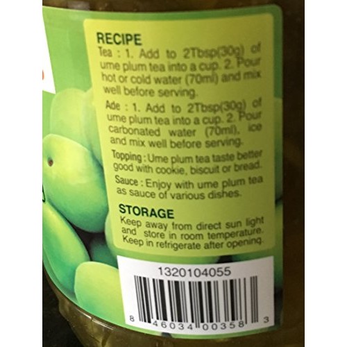 Haioreum Ume Plum Tea - Sweet And Tangy Infused With Korean Ume