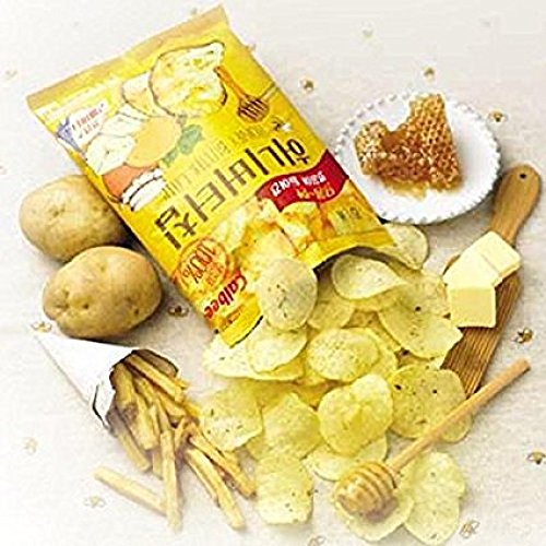 Haitai Honey Butter Chip New Korea Potato Snack 60G X 2