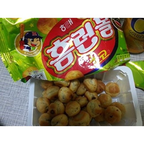 Haitai Homerunball Biscuit Choco Flavor 46G Pack Of 5 Party Sn