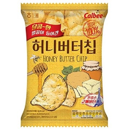 Haitai Honey Butter Chip, 2.11 Ounce Pack Of 16