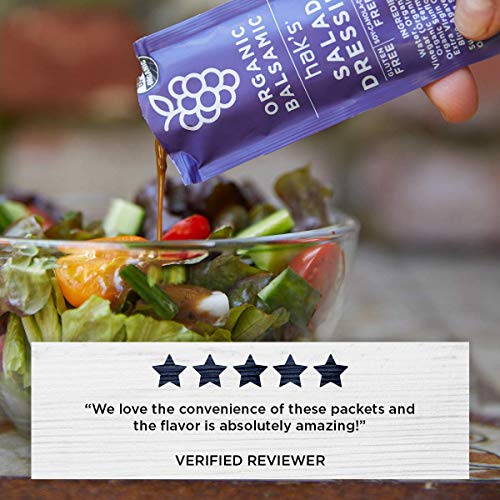 Haks Organic Salad Dressing Sesame Ginger - Portable Salad Dr