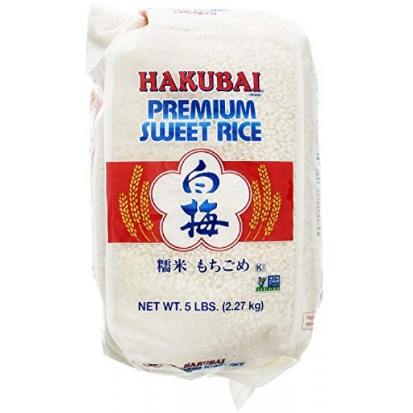 Hakubai Sweet Rice, 5-Pound