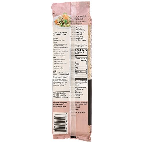 Hakubaku, Authentic Japanese Buckwheat Noodles, Organic Soba, 9.