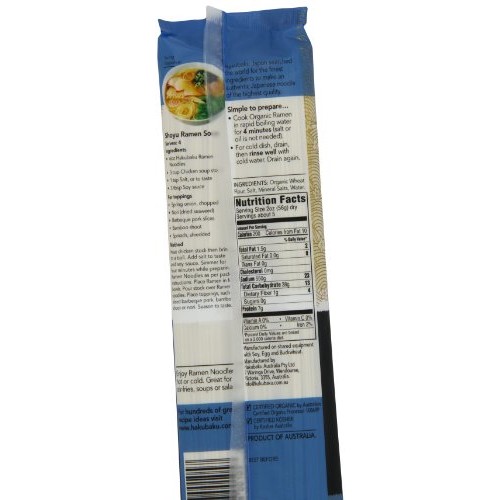 Hakubaku Organic Ramen, 9.5-Ounce Pack Of 8