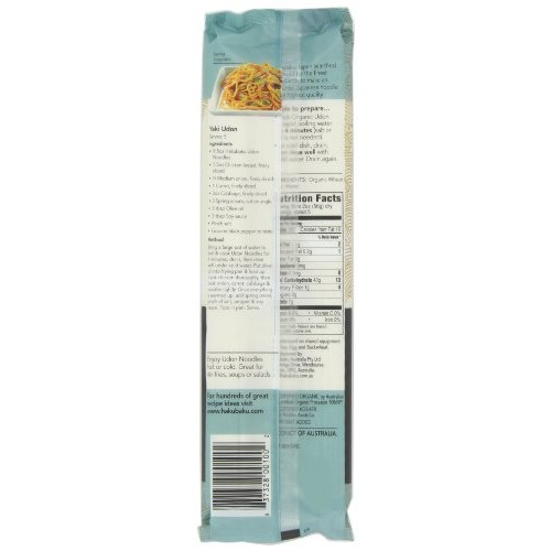 Hakubaku Organic Udon, Authentic Japanese Wheat Noodles, No Adde