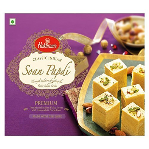 Haldirams Soan Papdi Sweet 500G 17Oz Online Indian Grocery By