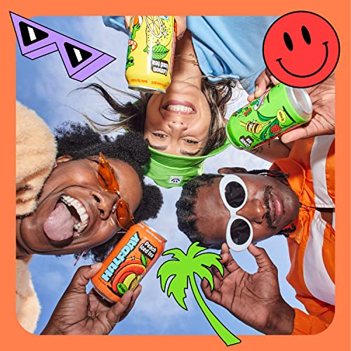 Halfday Prebiotic Green Tea with Honey and Ginseng 12-Pack - Nos...