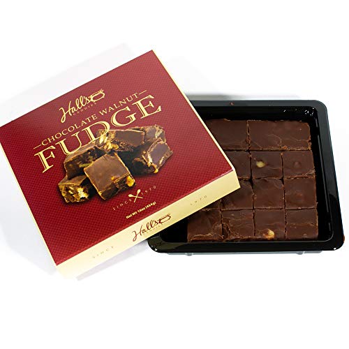 Halls Chocolate Walnut Fudge, 1 Pound