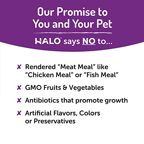 Halo Grain Free Natural Wet Cat Food, Chicken, Shrimp &Amp; Crab Ste