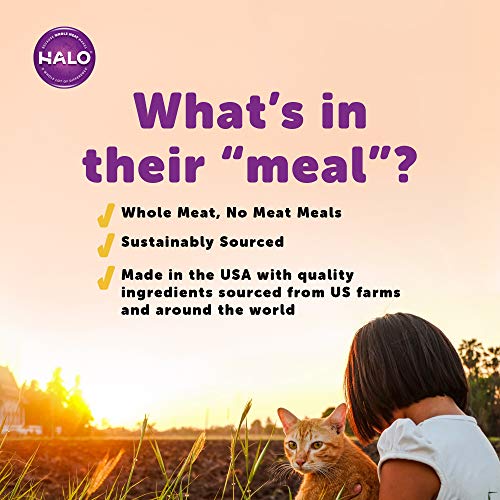 Halo Purely For Pets Spots Stew For Cats Succulent Salmon 5-1/2