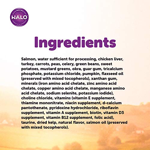 Halo Purely For Pets Spots Stew For Cats Succulent Salmon 5-1/2