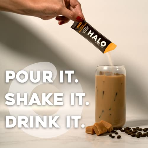 HALO Hydration Iced Caramel Latte 12 Sticks