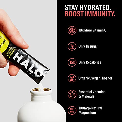 Halo: Hydration Powder Packets - Pink Lemonade - 12 Servings 5G