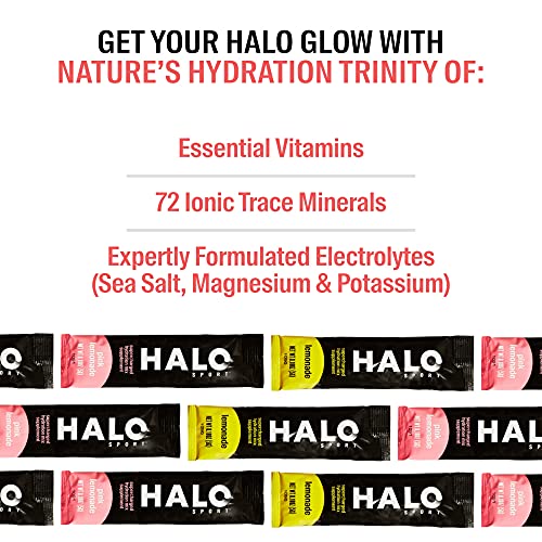 Halo: Hydration Powder Packets - Pink Lemonade - 12 Servings 5G