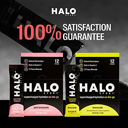 Halo: Hydration Powder Packets - Pink Lemonade - 12 Servings 5G