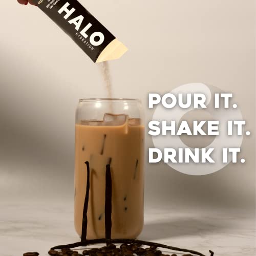 HALO Iced Vanilla Latte - Instant Energy Drink Powder – Healthy ...