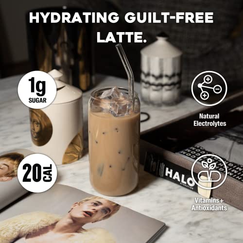 HALO Iced Vanilla Latte - Instant Energy Drink Powder – Healthy ...