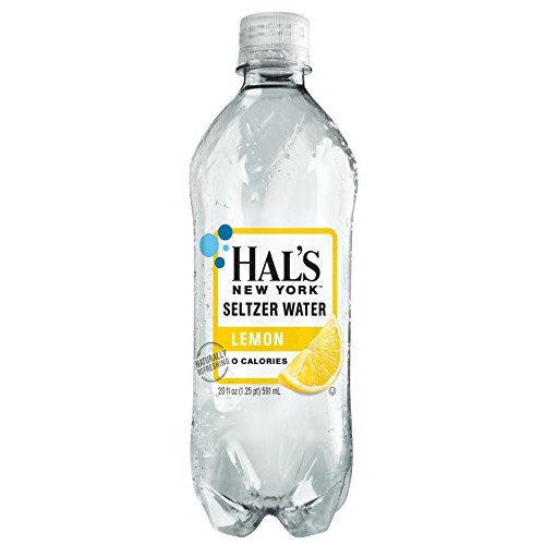 Hals New York Seltzer Water Lemon 20 Oz 24 Pack