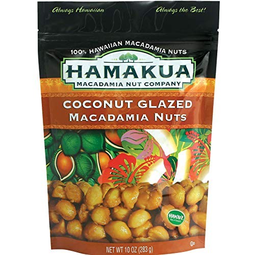 Hamakua Macadamia Nut Co. 10Oz Coconut Glazed Pouch