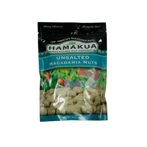 Unsalted Macadamia Nuts 10 Oz Bag - Made In Hawaii