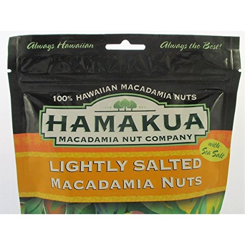 Hamakua Macadamia Nuts Lightly Salted In Resealable Pouch 10 Ou