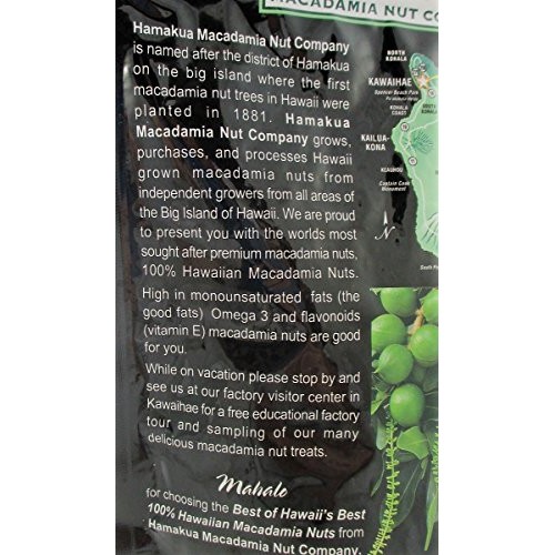Hamakua Macadamia Nuts Lightly Salted In Resealable Pouch 10 Ou