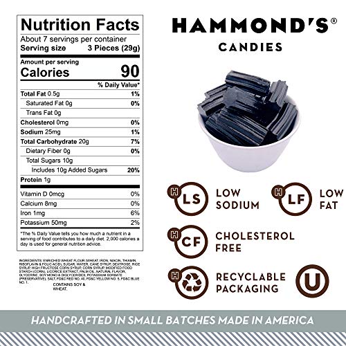 Hammond’S Candies 4 Pack Combination Of Gourmet Australian Black