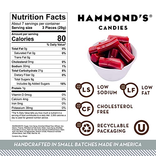 Hammond’S Candies 4 Pack Combination Of Gourmet Australian Black