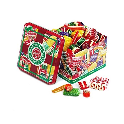 Old Fashioned Christmas Holiday Classics Mix Hard Candy in Decor...