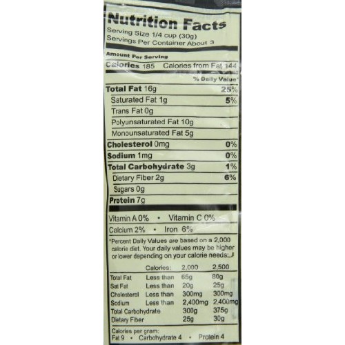 Hammons Black Walnuts, Fancy Large, 4 Oz, Highest Protein Nut, H