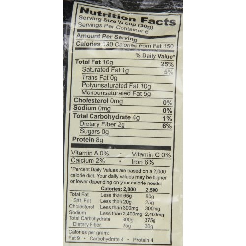 Hammons Black Walnuts, Fancy Large, 8 Oz, Highest Protein Nut, H