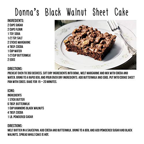 Hammons Black Walnuts, Fancy Large, 8 Oz, Highest Protein Nut, H