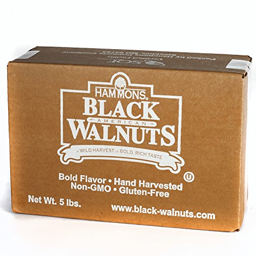 Hammons Black Walnuts - Fancy Large Kernels, 5 Lb