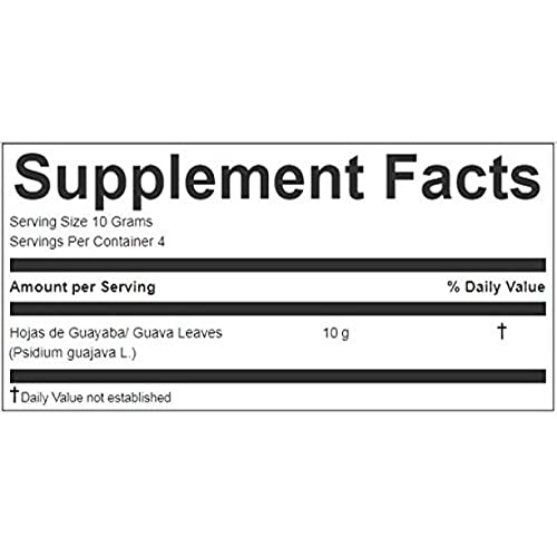 Hanan Peruvian Secrets Hojas De Guayaba Herbal Tea | 100% Natura...