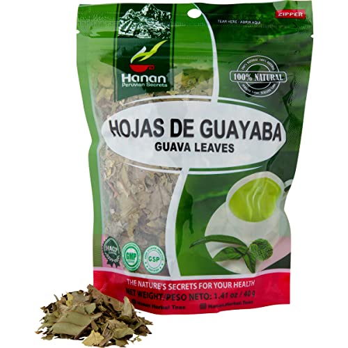 Hanan Guava Leaves 1.4oz Hojas de Guayaba 40g Loose Leaf Herba...