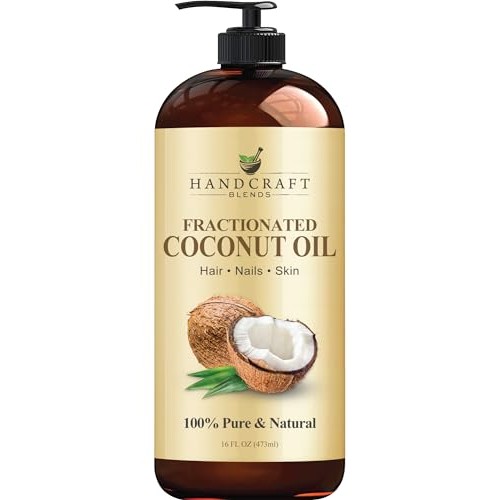 Handcraft Blends Fractionated Coconut Oil - 16 Fl Oz - 100% Pure...
