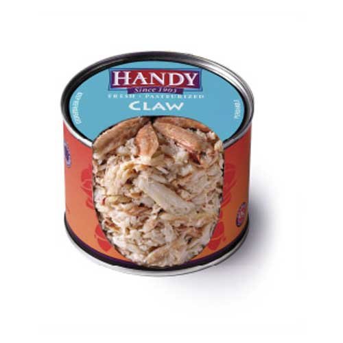 Handy Pelagicus Claw Pasteurized Crab Meat, 1 Pound -- 6 Per Case.
