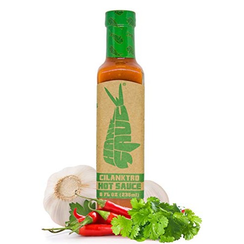 Hank Sauce Cilanktro Hot Sauce - Versatile Hot Pepper Sauce With