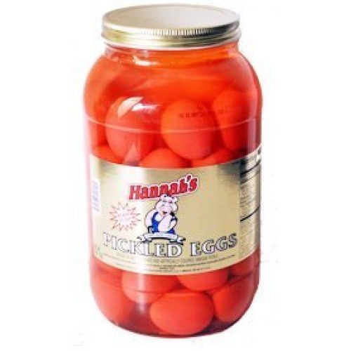 Hannahs Pickled Eggs 46 Ct. Gallon Jar