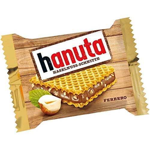 Ferrero Hanuta Wafers Filled With Hazelnut Cream 10 Pcs Box