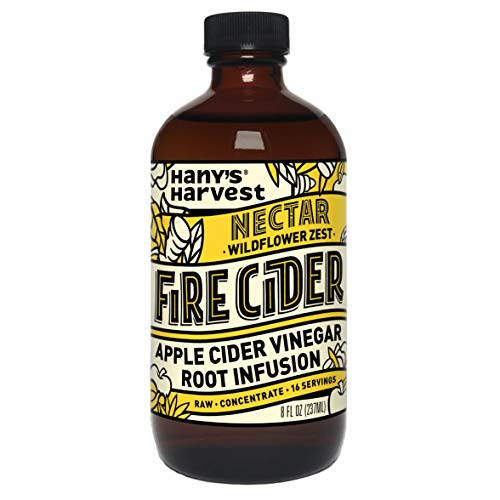 Hanys All Natural Nectar Fire Cider Tonic With Organic Unfilter