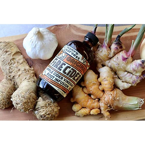 Hanys All Natural Original Fire Cider Tonic With Organic Apple